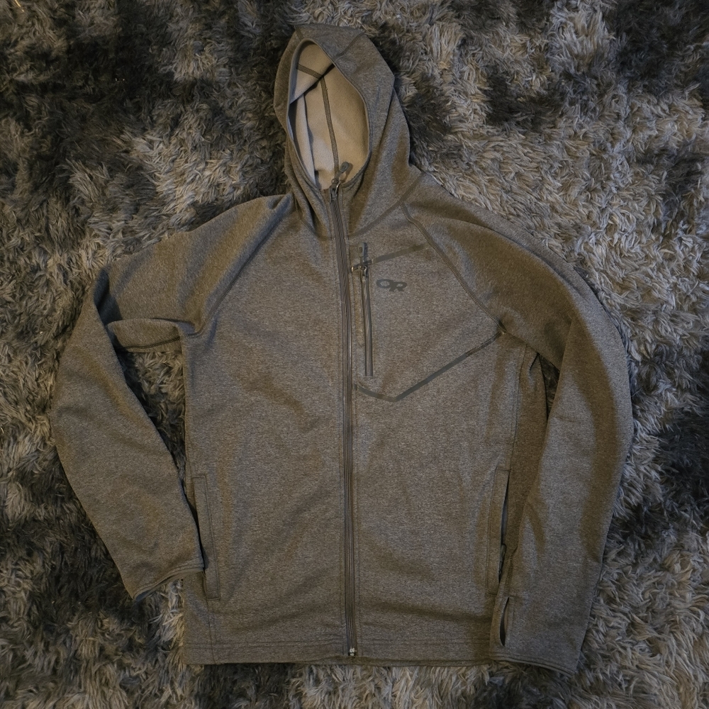 Outdoor Research Hoodie Sweatshirt with thumb slits